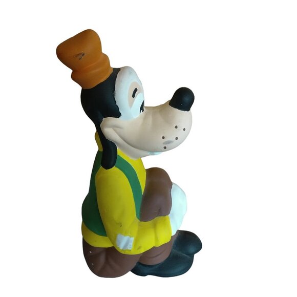 MICKEY MOUSE AND GOOFY CERAMIC FIGURINES LOT DISNEY GARDEN STATUES - Picture 11 of 12